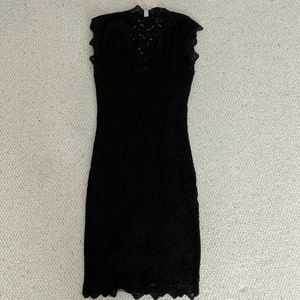 Black body con lace dress
